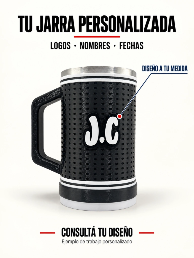 Jarra personalizada - ejemplo 1