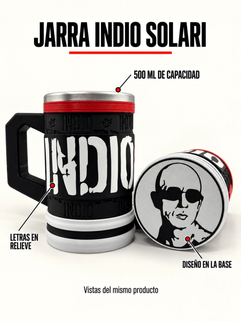 Jarra Indio Solari - frente base