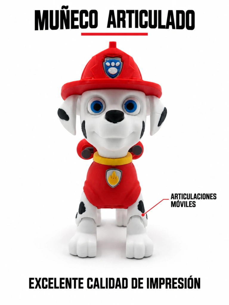 Muñecos articulados y figuras 3D — vista 2