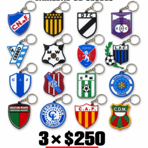 llaveros clubes — FS3D Creaciones