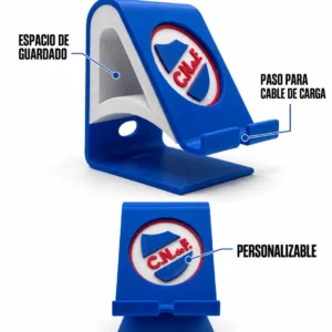 soporte nacional azul — FS3D Creaciones